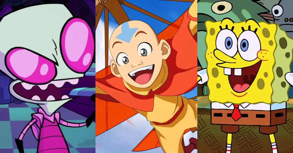 What were the most popular cartoons of the 2000s