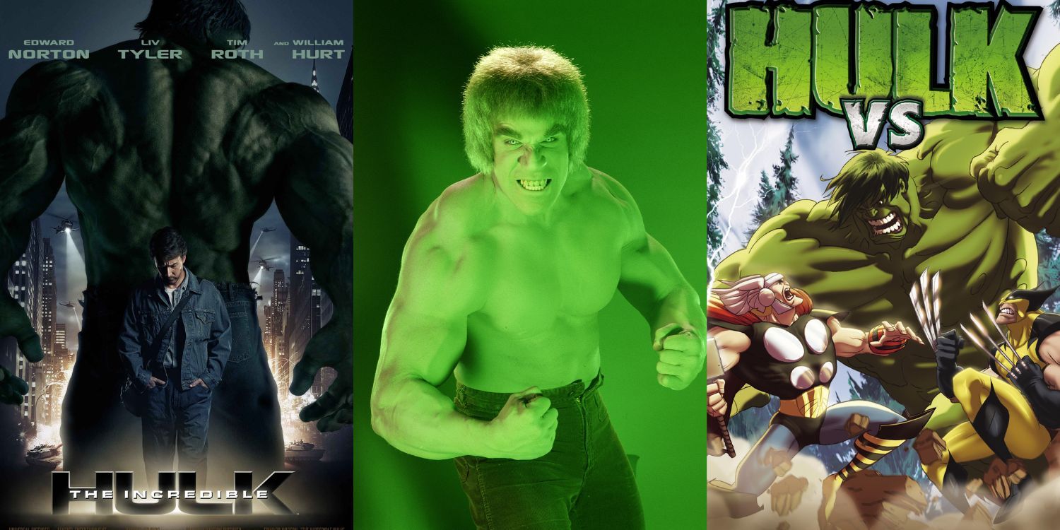 10 Best Hulk TV Shows & Films Ranked